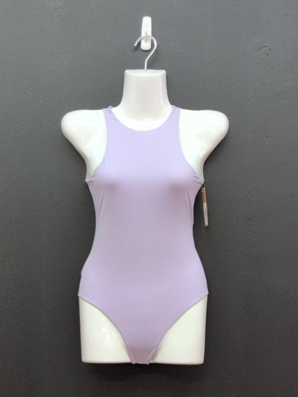 SKIMS Fits Everybody High Neck Bodysuit Size XS Lily NWT